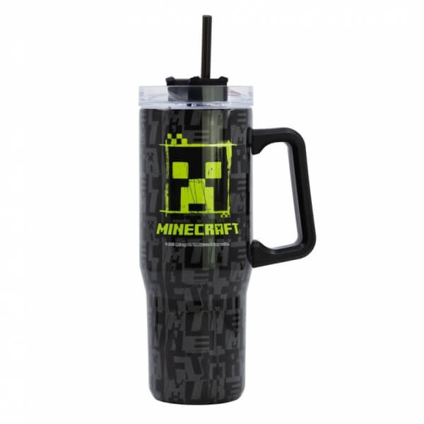 Stainless steel XL termohrnček Minecraft - 940 ml