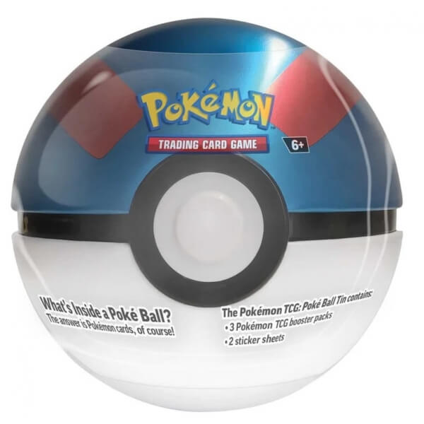 Pokémon Plechovka Pokéball 2025 - Great Ball