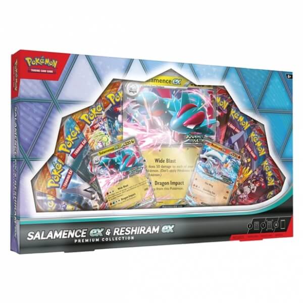 Pokémon Salamence ex a Reshiram ex Premium Collection Box