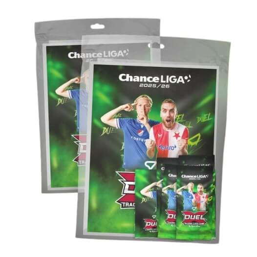 Futbalové karty Chance Liga 2025/26 TCG Duel Štartovací balíček