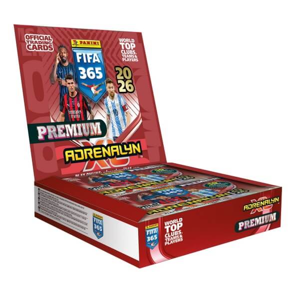 Futbalové karty Panini FIFA 365 2025/2026 Adrenalyn Premium Box
