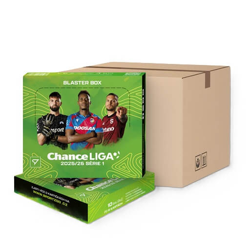 Futbalové karty Chance liga 2025-2026 1. série Blaster case