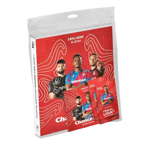 Futbalové karty Chance Liga 2025-2026 1st Series Starter Pack 