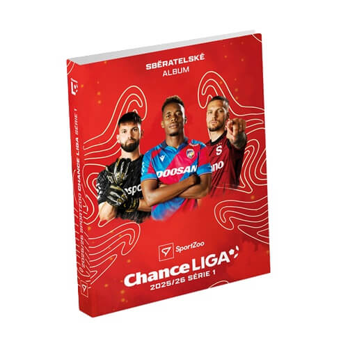Album na karty Chance liga 2025-2026 1. séria - doskový album