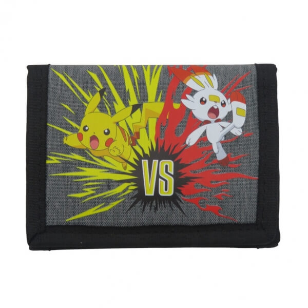 Peňaženka Pokémon - Battle Pikachu vs. Scorbunny