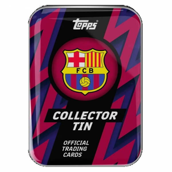 2025-2026 Topps FC Barcelona Collector Tin - Futbalové karty