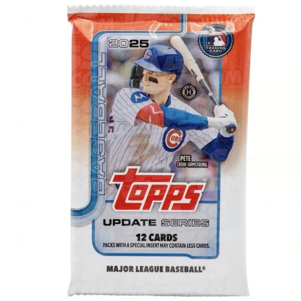 2025 Topps Baseball Update Series Hobby balíček - zberateľské karty