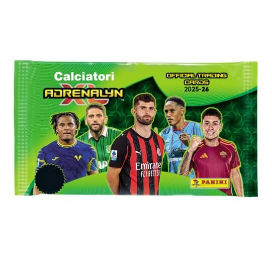 Futbalové karty Panini Serie A 2025/2026 - booster balíček