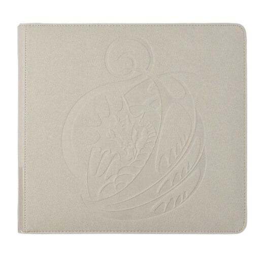 Krúžkové album na karty Dragon Shield Zipster Binder - XL - Ashen White