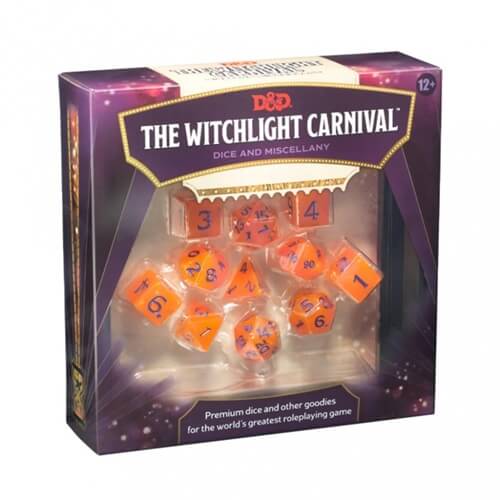 Sada kociek Dungeons & Dragons Witchlight Carnival Dice Set