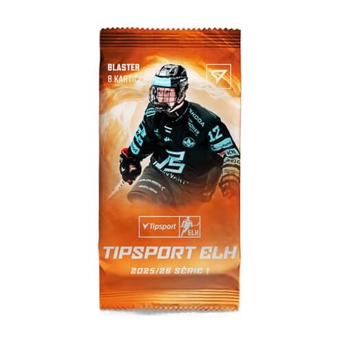 Hokejové karty Tipsport ELH 25/26 Blaster balíček 1. séria