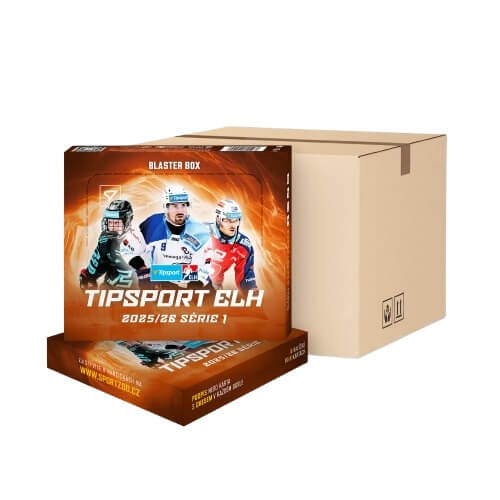 Hokejové karty Tipsport ELH 25/26 Blaster Case 1. séria