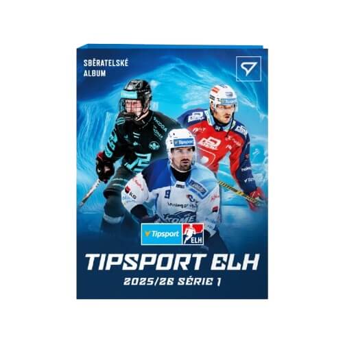 Hokejové karty Tipsport ELH 25/26 Doskový album 1. série