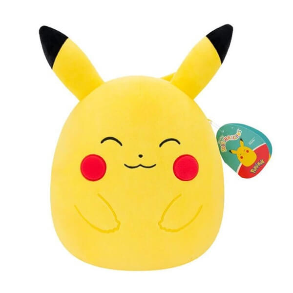 Pokémon plyšák Happy Pikachu - Squishmallows - 36 cm