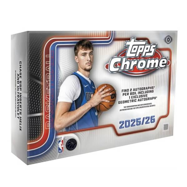 2025-2026 NBA karty Topps Chrome Basketball Breaker Delight Box