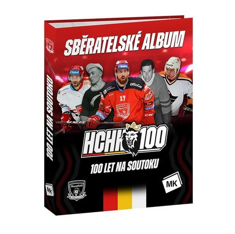 Album kariet 100 rokov Hradca Králové - 100 rokov na sútoku