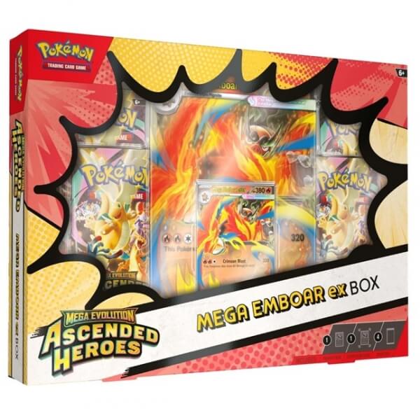 Pokémon Ascended Heroes Mega Emboar EX Box - 2. akosť