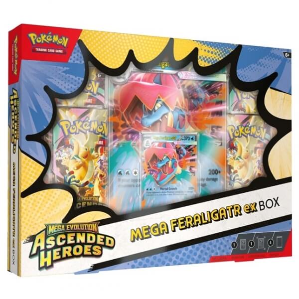 Pokémon Ascended Heroes Mega Feraligatr EX Box - 2. akosť