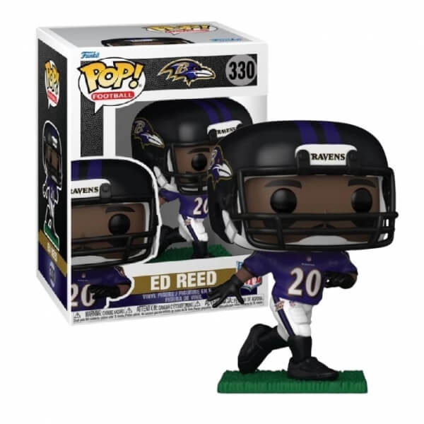 NFL Rugby POP! figúrka #330 - Ed Reed (Ravens)