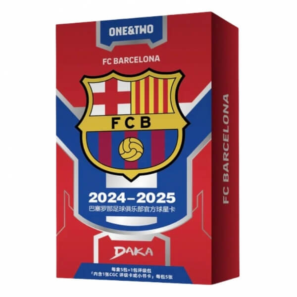 2024-25 Daka FC Barcelona One & Two Hobby Box - futbalové karty