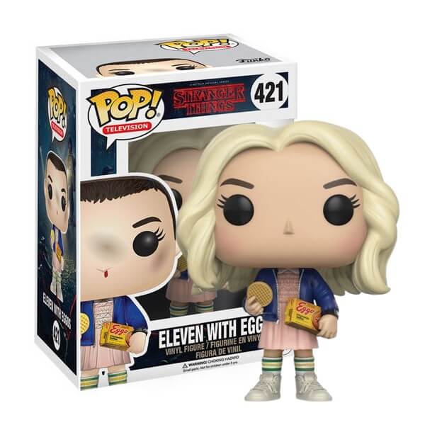 Funko POP! Stranger Things figúrka - Eleven with Eggos #421 Chase-varianta