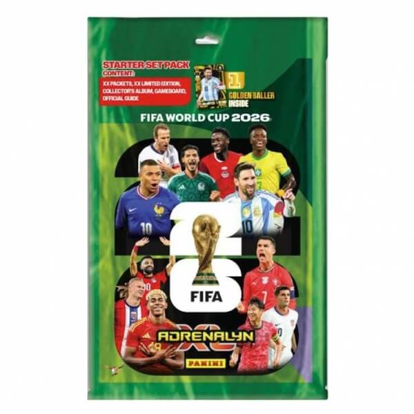 FIFA World Cup 2026 - starter pack - futbalové karty DE