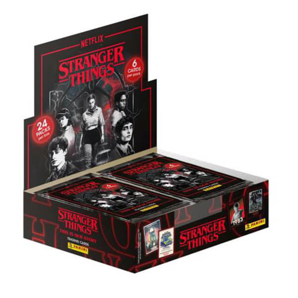 Zberateľské karty Stranger Things - box (24 balíčků)