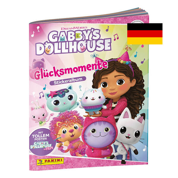 Gabby's Dollhouse - album nálepiek - DE