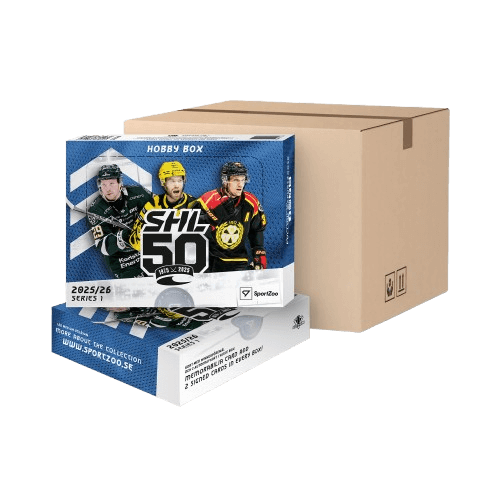 2025-2026 Svenska hockeyligan SHL 1. séria Hobby case - hokejové karty