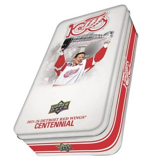 2025-2026 Upper Deck Detroit Red Wings Centennial Hobby Box