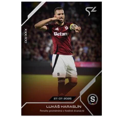 Futbalová karta Chance Liga 2025-2026 - L-04 Lukáš Haraslín