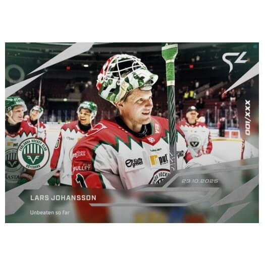 Hokejová karta Live Swedish HL 2025-2026 - L-10 Lars Johansson