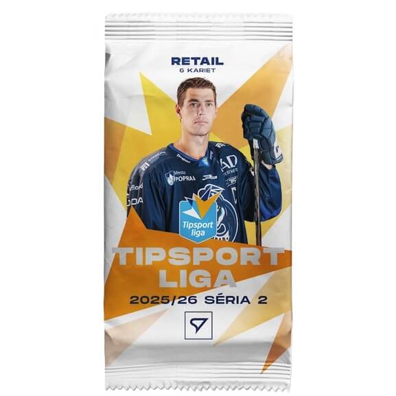 Hokejové karty Tipsport liga SK 2025-2026 - Retail balíček - 2. séria