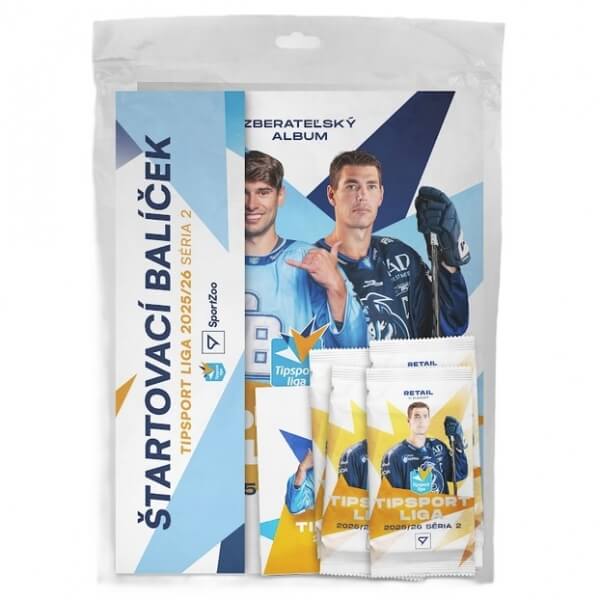 Hokejové karty Tipsport liga SK 2025-2026 - Štartovací balíček - 2. séria