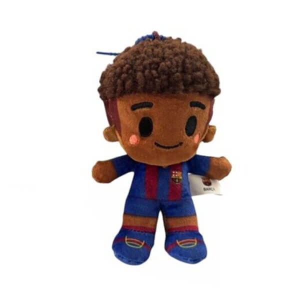 Plyšový futbalista FC Barcelona - 12 cm