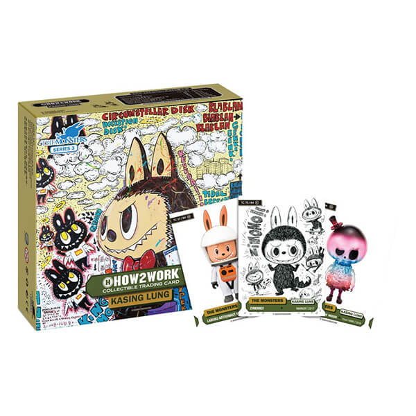 Labubu The Monsters Series 3 Hobby Box - zberateľské karty