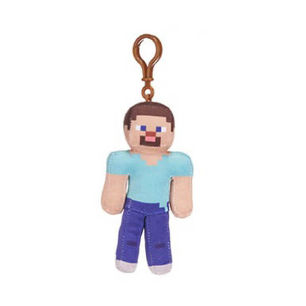 Plyšový prívesok Minecraft - Steve - 12 cm