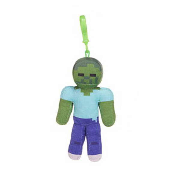 Plyšový prívesok Minecraft - Zombie - 12 cm