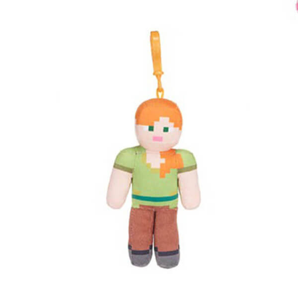 Plyšový prívesok Minecraft - Alex - 12 cm