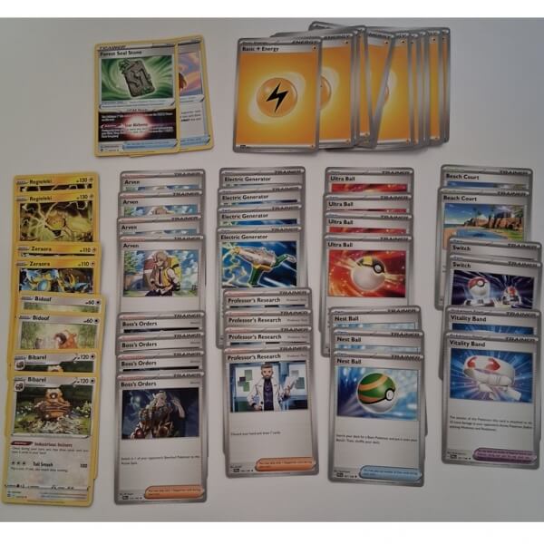 Základ balíčka Pokémon z League Battle Decku Miraidon ex