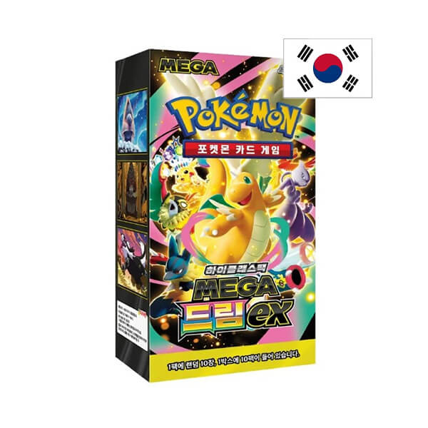 Pokémon Mega Dream Ex Booster Box - kórejsky