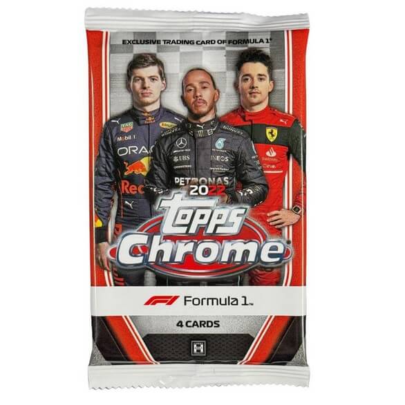 2022 Topps Formula 1 Chrome Racing Hobby Lite balíček