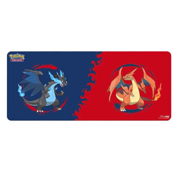 Hracia podložka Pokémon 6ft 183 x 76 cm - Mega Charizard X a Mega Charizard Y