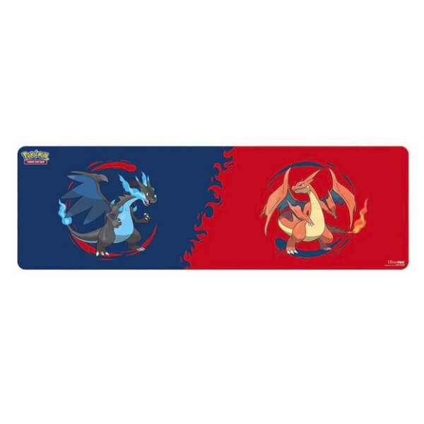 Hracia podložka Pokémon 8ft 228,5 x 76 cm - Mega Charizard X a Mega Charizard Y