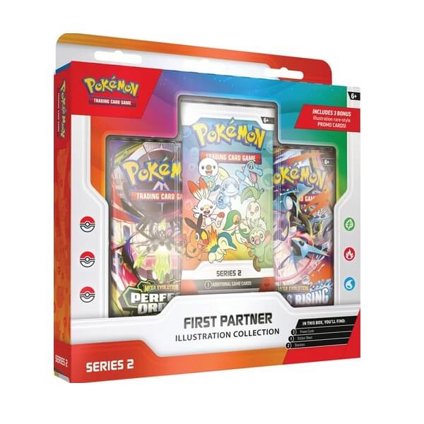Pokémon First Partner Illustration Collection - Series 2 - 2. akosť