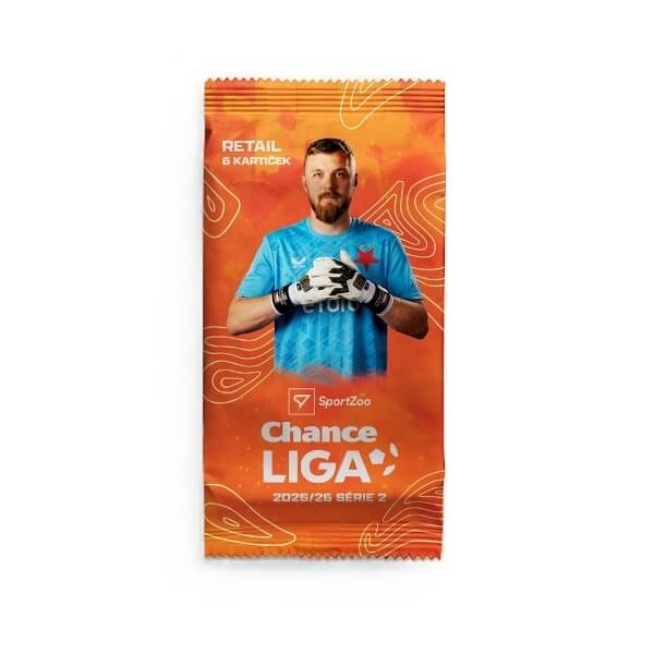Futbalové karty Chance liga 2025-2026 2. séria Retail balíček
