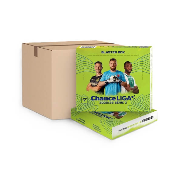 Futbalové karty Chance liga 2025-2026 2. séria Blaster case