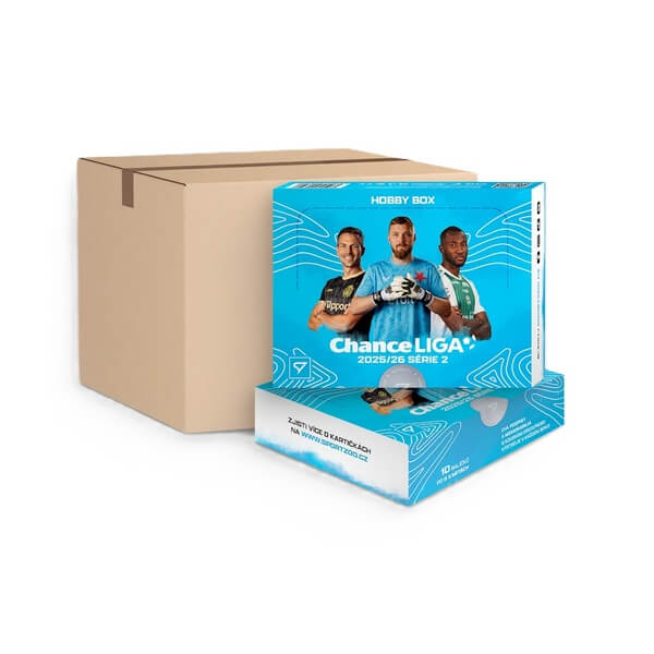 Futbalové karty Chance liga 2025-2026 2. séria Hobby case