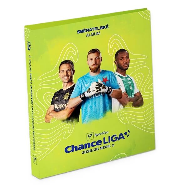 Album na karty Chance liga 2025-2026 2. séria - doskový album
