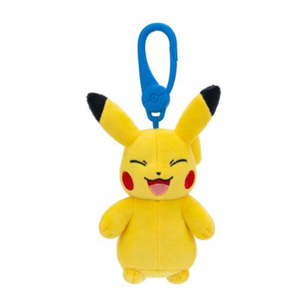 Pokémon přívěsek plyšový Pikachu - clip on plush